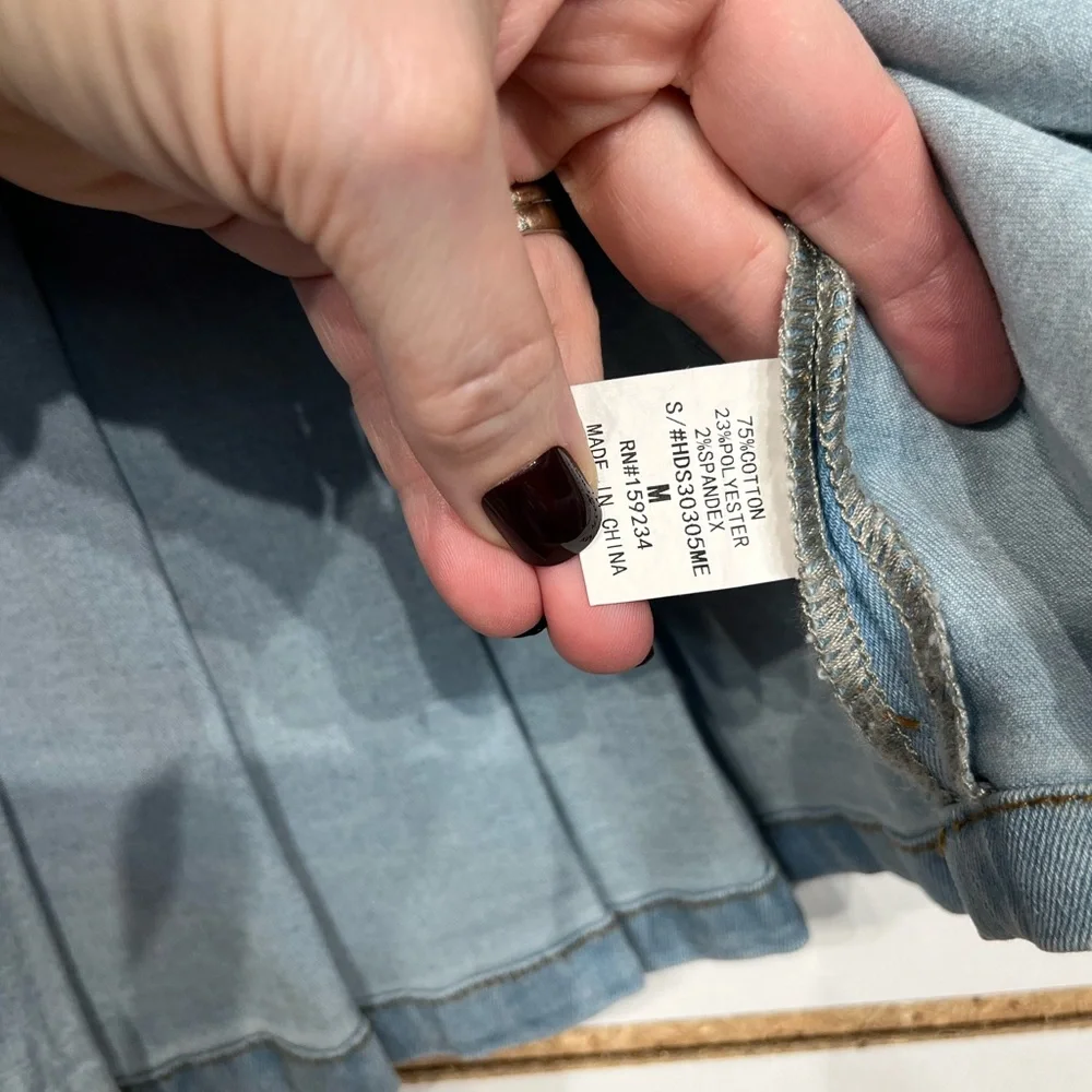 Hot & Delicious denim skirt